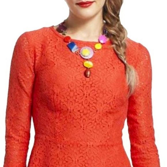 ANTHROPOLOGIE Moulinette Soeurs Peplum Blo… - Picture 3 of 14